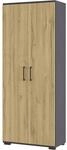Aktenschrank 4250-564 Eiche Grand-Son Nachbildung Graphit B/H/T: ca. 80x200x40 cm
