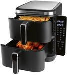 GOURMETmaxx Hei&szlig;luftfritteuse 15305 schwarz Kunststoff B/H/L: ca. 32x49x39 cm...