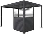 Mirador Lamellenwand f&uuml;r Pergola Deluxe Plus anthrazit Aluminium B/H/L: ca.