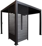 Mirador Lamellen-Seitenteil f&uuml;r Pergola Deluxe anthrazit Aluminium B/H/L: ca.
