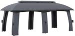 Outsunny Pavillon dunkelgrau Nylon B/H/L: ca. 600x278x300 cm