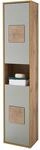 Hochschrank Greece Wildeiche Nachbildung grau B/H/T: ca. 40x190x30 cm