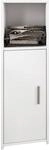 Midischrank Zalo wei&szlig; B/H/T: ca. 30x95x30 cm