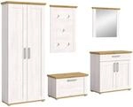 Garderobe Verona Sibiu L&auml;rche Nachbildung Eiche Artisan Nachbildung B/H/T: ca.