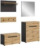 Garderobe CANU edles Basaltgrau Nachbildung Eiche Artisan Nachbildung B/H/T: ca.