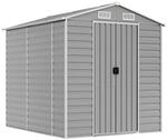 vidaXL Gartenhaus grau B/H/T: ca. 191x198x215 cm