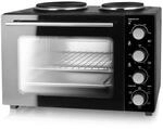 Emerio Backofen schwarz Edelstahl B/H/L: ca. 41x35,5x51 cm ca. 32 l