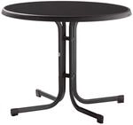 Sieger Boulevardtisch anthrazit Stahl H/D: ca. 72x86 cm