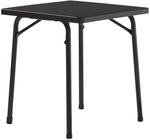 Sieger Klapptisch anthrazit Stahl B/H/L: ca. 70x72x70 cm
