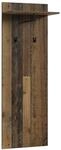 Wandpaneel JAKOB Eiche Old Wood Nachbildung Holzwerkstoff B/H/T: ca. 48x140x28 cm