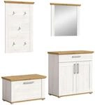 Garderobe Verona Sibiu L&auml;rche Nachbildung Eiche Artisan Nachbildung B/H/T: ca.