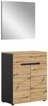 Garderobe CANU edles Basaltgrau Nachbildung Eiche Artisan Nachbildung B/H/T: ca.
