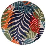 Sanat Outdoorteppich FLORAL bunt B/L: ca. 200x200 cm