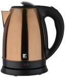 BERGNER Wasserkocher schwarz bronze B/H/L: ca. 18x23,5x21 cm ca. 1,7 l