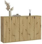 Garderobe PROJEKT Eiche Artisan Nachbildung B/H/T: ca. 152x99x34 cm