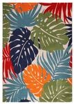 Sanat Outdoorteppich FLORAL bunt B/L: ca. 80x200 cm