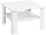 Couchtisch wei&szlig; B/H/T: ca. 60x42x60 cm