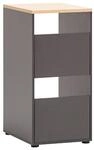 Unterschrank Solea anthrazit Eiche hell Nachbildung B/H/T: ca. 45,1x95,8x60 cm