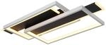 GLOBO LED-Deckenleuchte FINNLEY 67187-40 mattschwarz Opal Metall Kunststoff...
