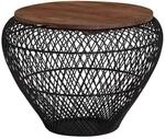 Wohnling Couchtisch schwarz B/H/T: ca. 60x45x60 cm