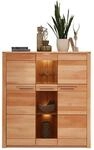 Highboard Nature One buche Nachbildung buche B/H/T: ca. 127x137x40 cm