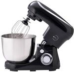 BERGNER K&uuml;chenmaschine BG-50043-BK schwarz Kunststoff Edelstahl B/H/L: ca. 23x32x39
