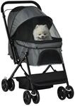 PawHut Hunde-Zubeh&ouml;r dunkelgrau Polypropylen B/H/L: ca. 52x76,5x95 cm