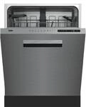 Beko Geschirrsp&uuml;ler BDDN25530X Edelstahl B/H/T: ca. 59,8x81,8x57 cm