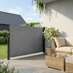 vidaXL Seitenmarkise anthrazit 100% Polyester B/T/L: ca. 160x600x600 cm