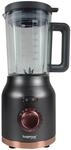 Hagenuk Standmixer BL-1200G schwarz ros&eacute;gold Kunststoff Glas B/H/T: ca. 22x42x21 cm