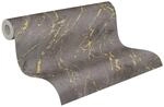 A.S.Creation Vliestapete schwarz anthrazit gold B/H/D: ca. 53x1005x8,2 cm