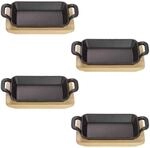 ECHTWERK Servierpfanne schwarz Eisen B/H/L: ca. 10x4x20 cm
