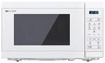 Sharp Mikrowelle YC-MS02E-C wei&szlig; Glas B/H/T: ca. 44x25,8x32,4 cm