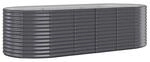 Hochbeet anthrazit Stahl B/H/L: ca. 100x68x249 cm