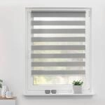 LICHTBLICK Doppelrollo Duo grau B/L: ca. 100x150 cm