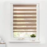LICHTBLICK Doppelrollo Duo taupe B/L: ca. 75x150 cm