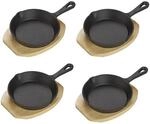 ECHTWERK Servierpfanne schwarz Eisen B/H/L: ca. 15,8x4,7x25,4 cm