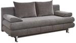 Schlafsofa Benfeld taupe Microfaser B/H/T: ca. 190x93x92 cm