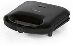 GOURMETmaxx Sandwichtoaster 13805 schwarz Kunststoff B/H/L: ca. 21,3x8,8x21,4 cm