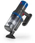 CLEANmaxx Handstaubsauger grau blau Metall Kunststoff B/H/L: ca. 110x22x26 cm