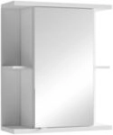 Spiegelschrank NEBRASKA wei&szlig; B/H/T: ca. 60x70x25 cm