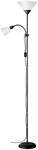 Brilliant Stehlampe Spari 93008/76 schwarz wei&szlig; Aluminium Kunststoff B/H/T/D: ca.