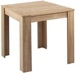 Tisch NEPAL Eiche Nachbildung B/H/T: ca. 80x75x80 cm