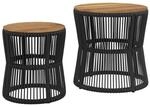 vidaXL Beistelltisch braun Akazie H: ca. 50 cm