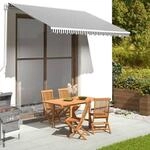 vidaXL Markisenstoff anthrazit B/L: ca. 245x330 cm