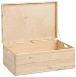 Zeller Allzweckkiste natur Kiefer B/H/L: ca. 60x24x40 cm