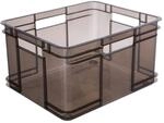 keeeper Aufbewahrungsbox Bruno XL grau B/H/L: ca. 35x24x43 cm