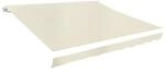 vidaXL Markisenstoff creme B/L: ca. 245x330 cm