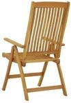 vidaXL Klappstuhl braun Holz B/H/L: ca. 71x112x58 cm