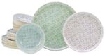 CreaTable Tafelservice Uno bunt Steinzeug 12 tlg.